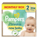 Pampers Harmonie New Baby Monthly Box S2 204ks