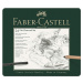 Faber-Castell, 112978, Pitt Charcoal set, sada uměleckých výtvarných potřeb, 24 ks