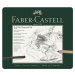 Faber-Castell Faber-Castell, 112978, Pitt Charcoal set, sada uměleckých výtvarných potřeb, 24 ks