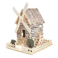 Woodcraft Dřevěné 3D puzzle větrný mlýn