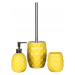 Koupelnový keramický set PINEAPPLE žlutá Mybesthome název: dávkovač na mýdlo
