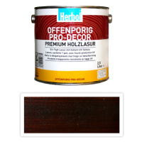 HERBOL Offenporig Pro Decor - univerzální lazura na dřevo 2.5 l Palisandr 8409