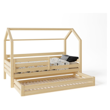 ELIS DESIGN Domečková postel s šuplíkem premium 90x200 cm Elisdesign
