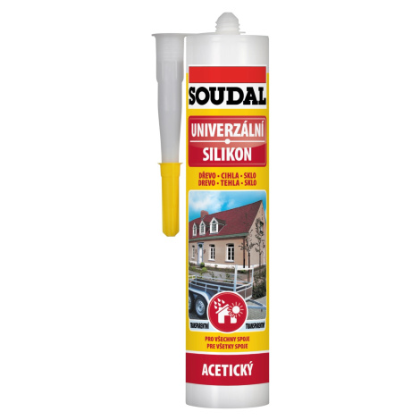 Soudal Univerzální silikon hnědý 280 ml