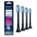 PHILIPS SONICARE Premium Gum Care HX9054/33 náhradní hlavice 4 kusy v černé barvě