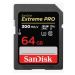 SanDisk SDHC karta 64GB Extreme PRO (300 MB/s, Class 10, UHS-II U3 V90)