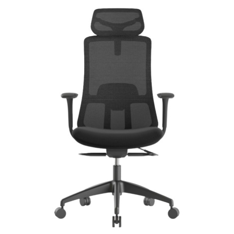 MERCURY Kancelářská židle WISDOM, šedý plast, zelená