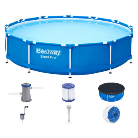 Bestway Bazén Steel Pro s filtračním zařízením, Ø 3,66 x 0,84 m