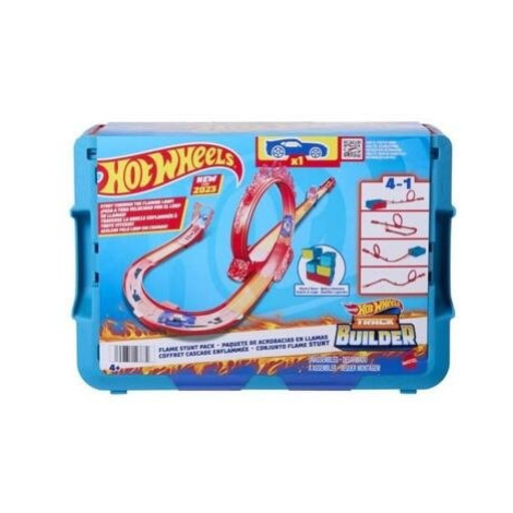 Hot Wheels Track Builder ohnivá dráha