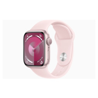 Apple Watch S9/45mm/Pink/Sport Band/Light Pink/-S/M