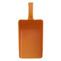 CEMO Univerzální ruční lopata z PP, oranžová, bal.j. 5 ks, celková délka 360 mm
