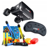 Brýle Vr 3D 360 Stupňů+gamepad+ Pneumatický Raketomet