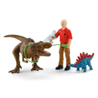 Schleich Útok Tyranosaura Rexe
