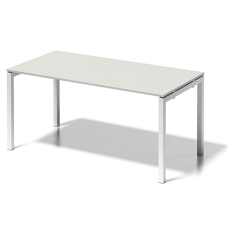 BISLEY Psací stůl CITO s podstavcem ve tvaru U, v x š x h 740 x 1600 x 800 mm, podstavec bílý, d