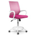 Sofotel Kancelářská židle Sofotel Batura micro mesh bílo-růžová