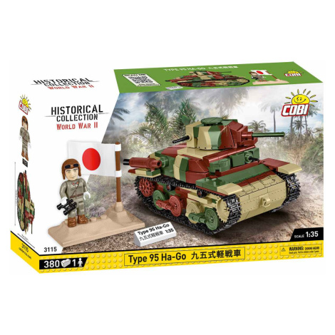 Cobi 3115 japonský lehký tank type 95 ha-go