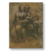 Obraz na plátně VIRGIN AND CHILD WITH SAINT ANNE AND SAINT JOHN THE BA