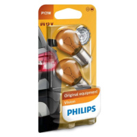 Autožárovky Philips Vision PY21W 12498NAB2 21W 12V BAU15s (v balení 2ks) s homologací