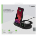 Belkin BOOST CHARGE 3v1 bezdrátová nabíjecí stanice černá