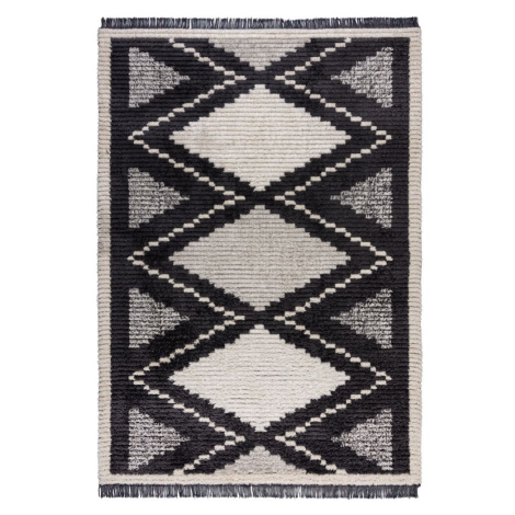 Flair Rugs koberce Kusový koberec Domino Zaid Berber Monochrome - 120x170 cm