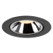 SLV BIG WHITE NUMINOS GIMBLE XL zápustné stropní svítidlo černé/chrom 2700 K 40° 1006034