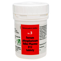 ADLER PHARMA Nr.3 Ferrum phosphoricum D12 400 tablet