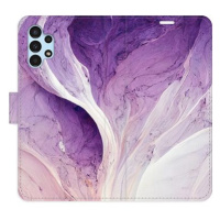 iSaprio flip pouzdro Purple Paint pro Samsung Galaxy A13 / A13 5G