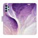 iSaprio flip pouzdro Purple Paint pro Samsung Galaxy A13 / A13 5G