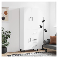 vidaXL Skříň highboard bílá 69,5 x 34 x 180 cm kompozitní dřevo