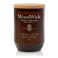 Vonná svíčka WoodWick ReNew 368g Lavender & Cypress
