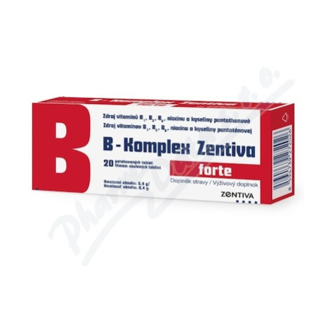 B-Komplex Zentiva forte tbl.flm.20