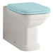 Kerasan WALDORF WC kombi mísa 40x68cm, spodní/zadní odpad, bílá