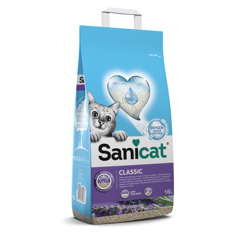 Sanicat Classic levandule kočkolit - 2 x 16 l