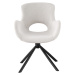 Jídelní židle OMURAM bílá/černá