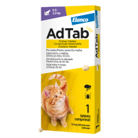 ADTAB 12 mg Žvýkací tablety pro kočky >0,5 – 2,0kg 1 ks