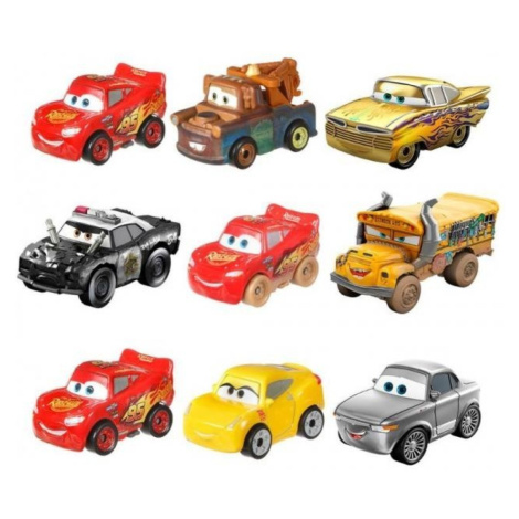 Cars 3 mini auta krabička s překvapením, mattel gkd78