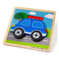 Bigjigs Toys Vkládací puzzle Auto