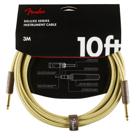 Fender Deluxe Series 10 Instrument Cable Tweed