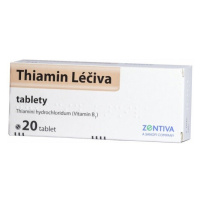 THIAMIN LÉČIVA 50MG TBL NOB 20