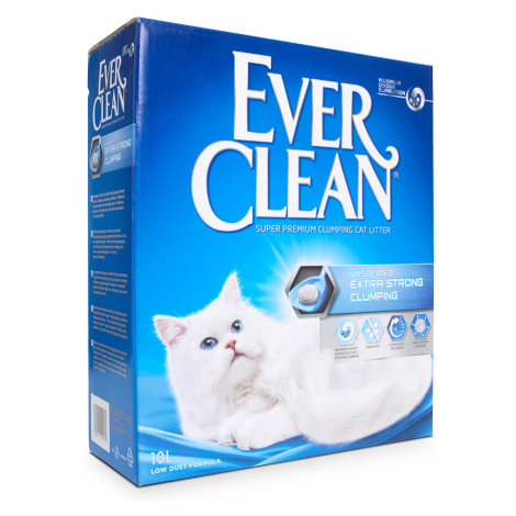 Ever Clean® Extra Strong hrudkující kočkolit – bez parfémů - 10 l