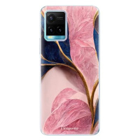 iSaprio Pink Blue Leaves pro Vivo Y21 / Y21s / Y33s