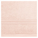 Bavlněná froté osuška s proužkem LORAN 70x140 cm, světle růžová, 450 gr Mybesthome