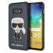 Kryt Karl Lagerfeld S10e G970 hardcase navy Iconic Karl Embossed (KLHCS10LIKPUBL)