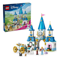 LEGO® Disney Princess 43275 Popelčin zámek a kočár s koňmi