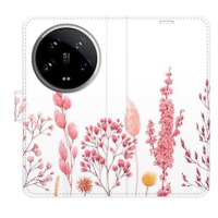 iSaprio Flip pouzdro Pink Flowers 03 pro Xiaomi 14 Ultra