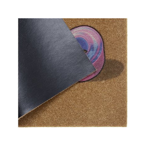 Protiskluzová rohožka MujOriginal 104662 Brown/Multicolor 45×75 cm Zala Living-Hanse Home koberce