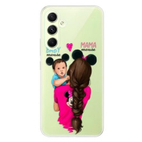 iSaprio Mama Mouse Brunette and Boy pro Samsung Galaxy A54 5G