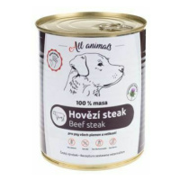 All Animals DOG hovězí steak 800g + Množstevní sleva Sleva 15%