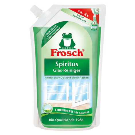 FROSCH EKO Bio Spiritus čistič skel – náhradní náplň 950 ml