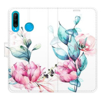 iSaprio flip pouzdro Beautiful Flower pro Huawei P30 Lite